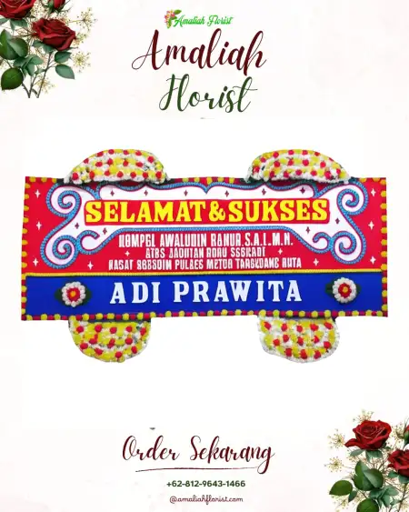 Papan Bunga Ucapan Selamat Tiwugalih