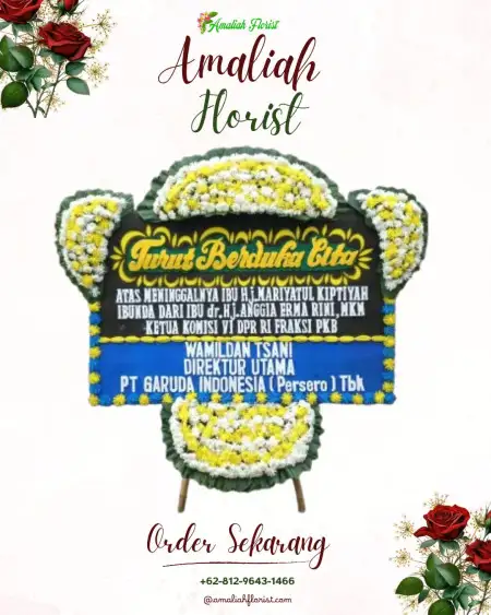 Papan Bunga Duka Tiwugalih