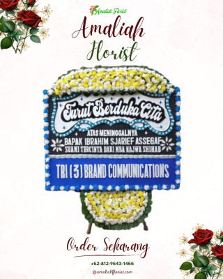 Papan Bunga Duka di Tiwugalih