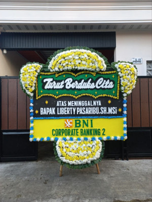 Papan Bunga Duka di Tiwugalih